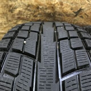 YOKOHAMA GEOLANDAR i/T-S 215/70R16 16インチ スタッドレス 4本 2015年製 バリ溝 デリカD:5 クルーガー RAV4等　(VTJ282) クレジットカード QR決済可能