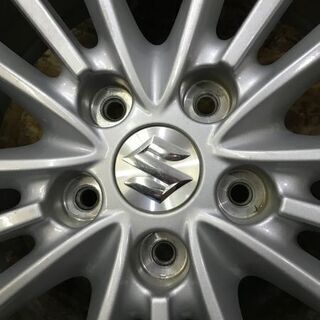 SUZUKI スズキ スイフトスポーツ 純正ホイール 17インチ 4本 6.5J5HPCD114.3+50 (VHH106) クレジットカード QR決済可能 4本 スズキ スイフトスポーツ純正 17インチ 6.5J +50 5H 5穴 PCD 114.3