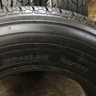 タイヤ、ホイール YOKOHAMA JOB RY52 195/80R15 107/105 L LT 15インチ 