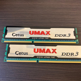 デスクトップ用メモリ DDR3 240ピン 2G×2枚（4G）