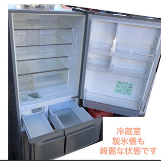 サンヨー 5ドア冷蔵庫 自動製氷機能 401L