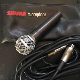 SHURE SM58 ボーカルマイク　コード付き