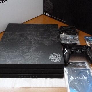 ほぼ未使用☆保証付☆PS4 Pro☆Kingdom HeartsⅢ☆限定版