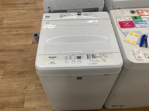 Panasonicの全自動洗濯機(NA-F50BE5)です!！