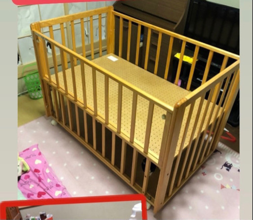 ベビーベッド ベッド下収納付き Kanchi 荒川沖の家具の中古あげます 譲ります ジモティーで不用品の処分 ベビーベッド ベッド下収納付き Kanchi 荒川沖の家具の中古あげます 譲ります ジモティーで不用品の処分