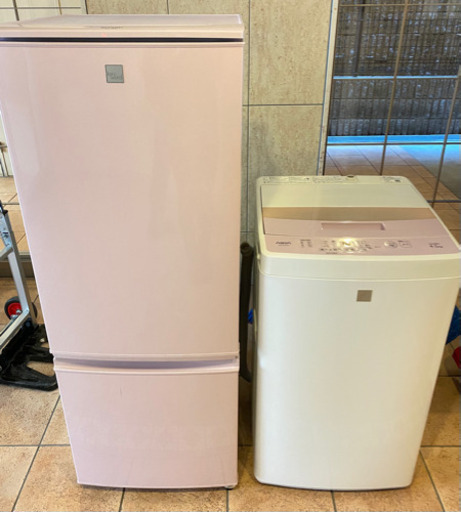 ⭐美品2016年式⭐可愛い高年式冷蔵庫と洗濯機のセット❤