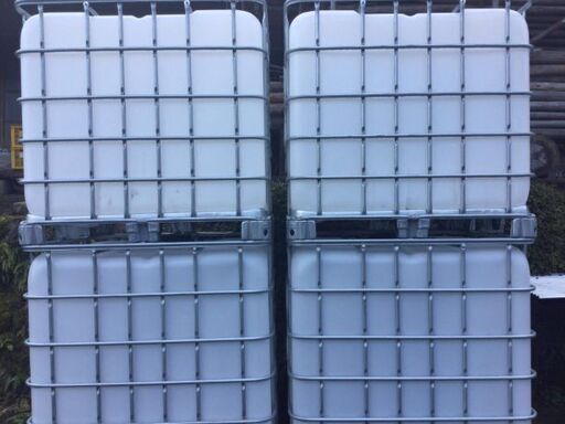 現在残り1個　貯水タンク IBC 美品 1000 l 貯水 給水  農業 液肥 防災 災害 コンテナ 引き取り