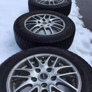 15インチ　アルミホイール　スタッドレス　195/65R　15