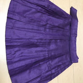 ミッシュマッシュ　紫スカート　38