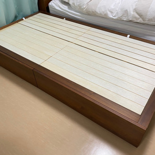 沖縄県の収納付きベッドの中古が安い！激安で譲ります・無料であげます