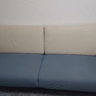 ソファ 【美品】バイカラー 3人掛け ソファー