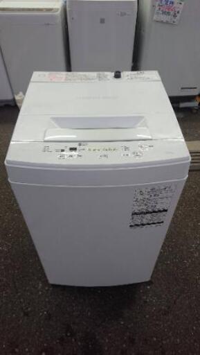 美品❗洗濯機 TOSHIBA 東芝 2019年製 AW-45M7 4.5kg自社配送時代引き可※現金、クレジット、スマホ決済対応※【3ヶ月保証★送料に設置込】