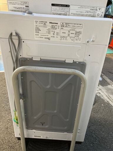 ☆中古 激安！！￥12,000！！ HISENSE　洗濯機　2018年製　HW-E4502　4.5Kg　NK002