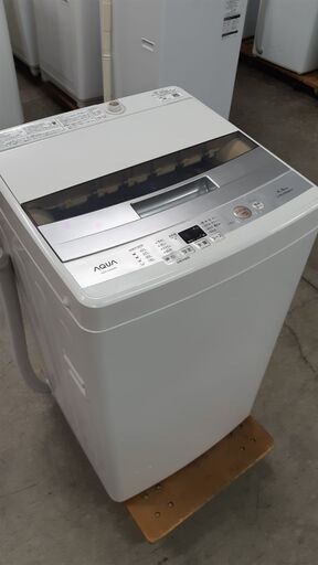 AQUA 4.5kg洗濯機 2017年製 AQW-S45E