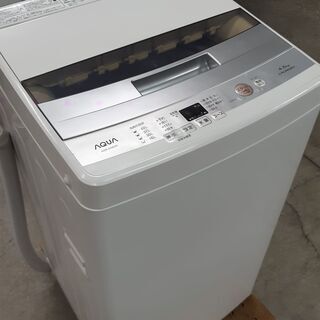 AQUA 4.5kg洗濯機 2017年製 AQW-S45E