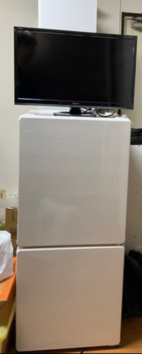 冷蔵庫、テレビセット