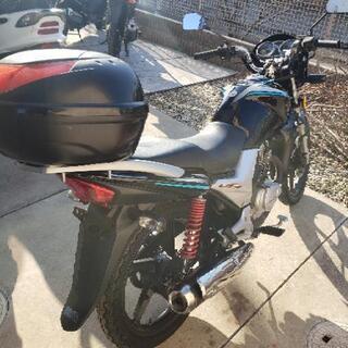 実働！HONDA CBF125 原付二種 リアボックス！