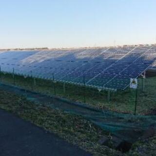 太陽光発電現場の雑用