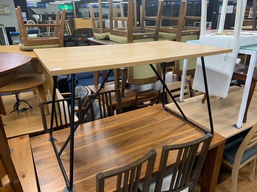 無印良品　折り畳みテーブル　オーク材　天板ｷｽﾞ・ﾖｺﾞﾚ有　売場展開中！！！