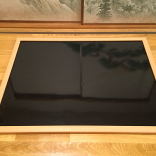 木製フレーム　黒板　62×47