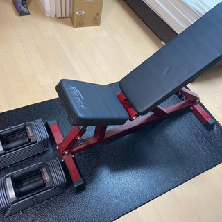 インクラインベンチ、ダンベル26kg×2個セット
