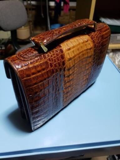 激安王価格‼クロコダイル本革バッグ