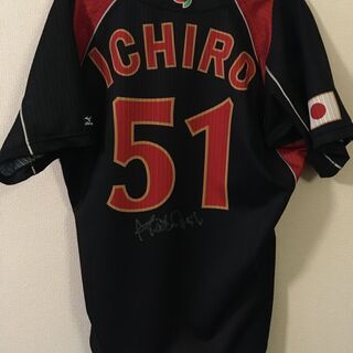イチロー選手のサインユニフォーム 鑑定書付