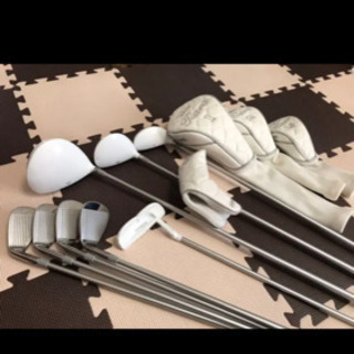 美品 現行モデル レディース Wilson ティアラ  ゴルフクラブセット 8本