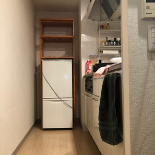 【ネット決済】ニトリの冷蔵庫上ラック(3ヶ月使用のみ美品)