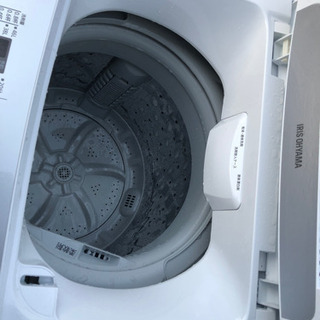 【ネット決済・配送可】アイリスオーヤマ　2018年製　5kg 洗濯機