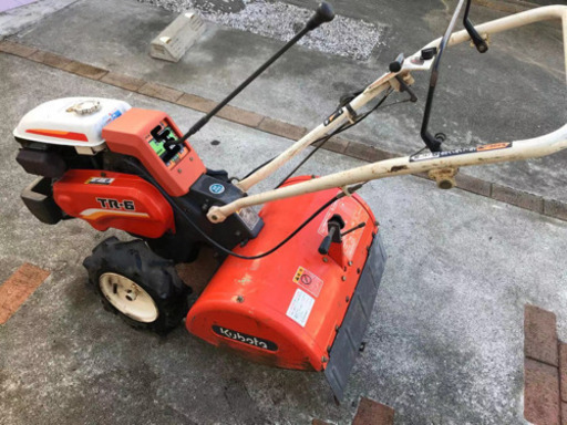 KUBOTA耕運機TR-6クボタ中古6馬力歩行型トラクター