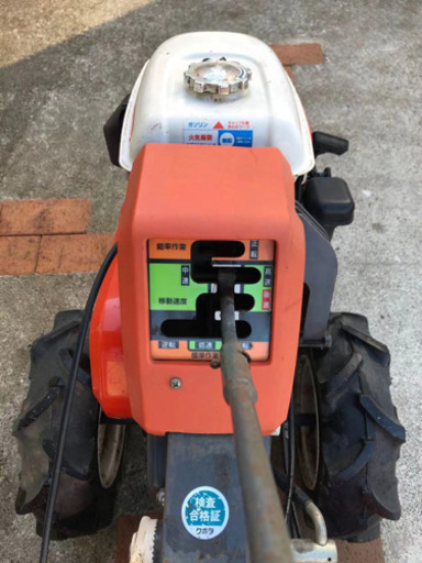 KUBOTA耕運機TR-6クボタ中古6馬力歩行型トラクター