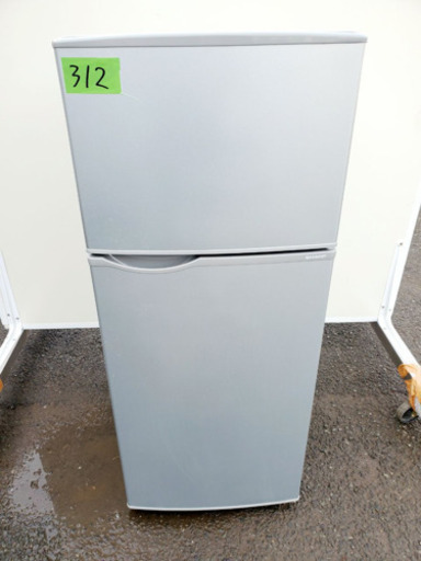 ①✨高年式✨312番 シャープ✨ノンフロン冷凍冷蔵庫✨SJ-H12B-S‼️