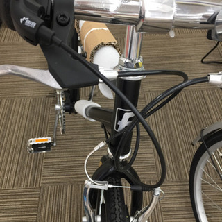 1/22  新品ブラックロードバイク🚴‍♂️  シンプルでシャープなかっこよさ✨6段変速 revoshift  26インチ自転車  ASW2074705