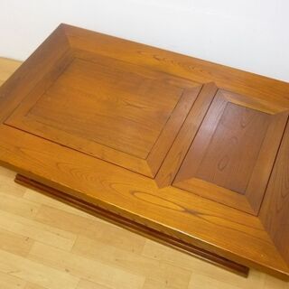 無垢 けやき/ケヤキ/欅材 長火鉢 四尺 和家具 囲炉裏 座敷机 座卓　/SR2F