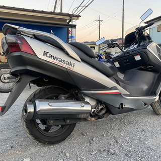 カワサキ  エプシロン250  激安ビックスクーター！ 自賠責付き♪ 走行テスト済み 関東圏内即日配送可能です！