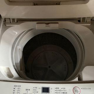 無印良品洗濯機4.5kg(AQW-MJ45ー2013年型)
