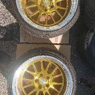 ワークシーカー 　深リム　タイヤホイールセット