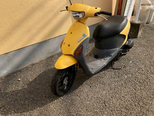 37000円　レッツ４　インジェクション　CA41A　　きいろー　バッテリー付き　オイル交換渡し