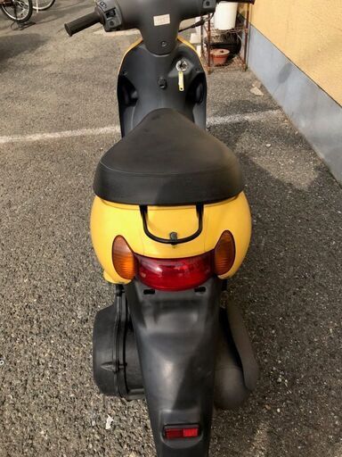 37000円　レッツ４　インジェクション　CA41A　　きいろー　バッテリー付き　オイル交換渡し 37000円 レッツ4 インジェクション CA41A きいろー バッテリー付き