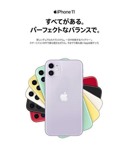 新品未使用,SIMフリー☆iPhone11 256GB ホワイト ☆完済品☆