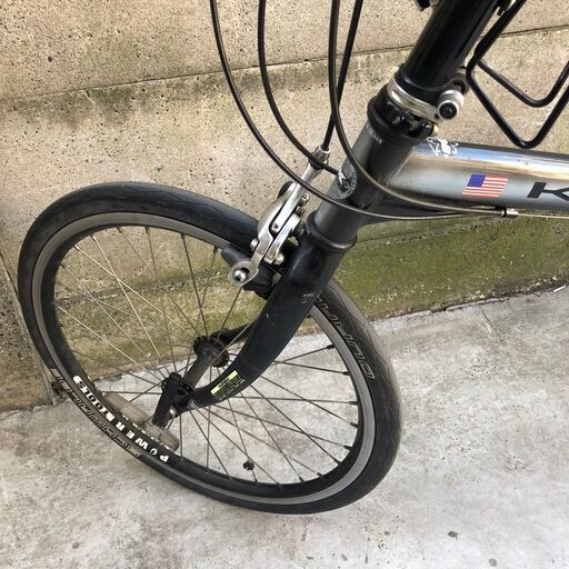 KHS ミニベロ F20-R 折りたたみ式ロードバイク ブラック