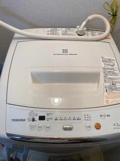 TOSHIBA  洗濯機　山梨県内配送相談受け付けます。