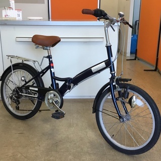 動作＞20インチ・折り畳み自転車・DESA FIO・シマノ6段変速