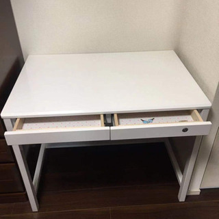 使用頻度少　学習机ホワイト　お値打ち！