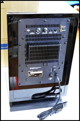 展示品 DENON DSW-55SG サブウーファー ブラック デノン DENON デノン