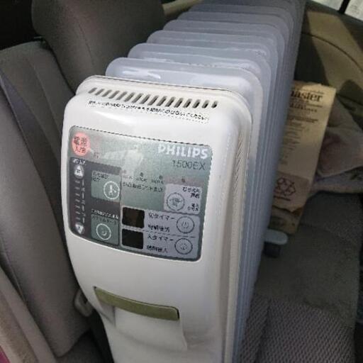 PHILIPS1500EX フィリップス オイルヒーター 1500w(900/600) 10畳まで対応 小売価格57750円 出力調整・おやすみ&控えめモード HD3489 安心の日本製