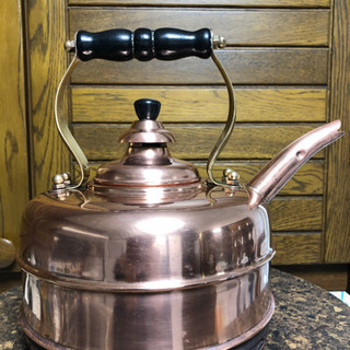 お値下げ　アンティーク　ケトル　銅 やかん