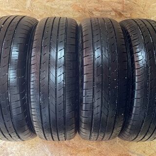 GOODYEAR EfficientGrip ECO 215/65R16 16インチ 夏タイヤ 4本 2015年製 バリ溝 アルファード エルグランド等　(MTH64) クレジットカード QR決済可能
