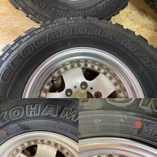 YOKOHAMA GEOLANDAR M/T 31X10.50R15LT 6PR】夏タイヤ【AMP Deerfield 